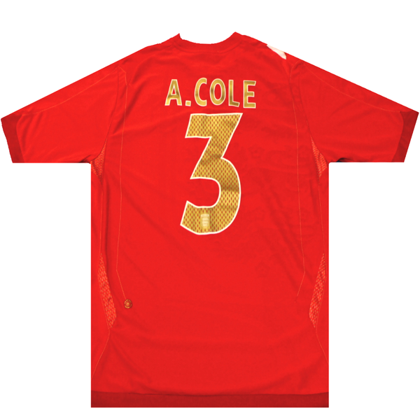 England 2006-2008 Away Shirt Ashley Cole 3 (Excellent) XL