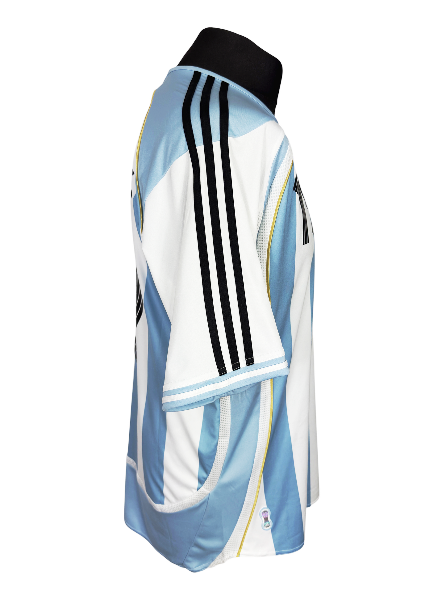 2006 Argentina Adidas Reissue Home - Size L - Messi 19