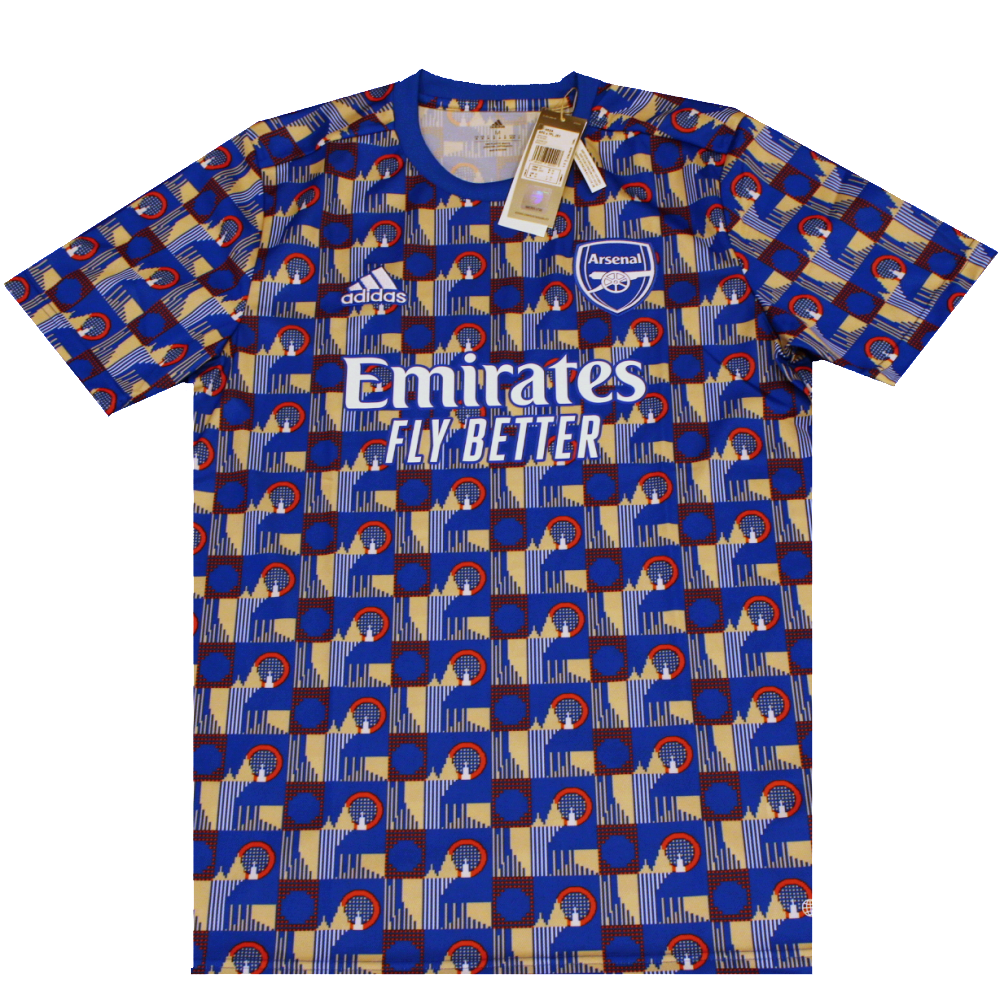 Arsenal 2021-2022 Pre-Match Shirt (BNWT) M