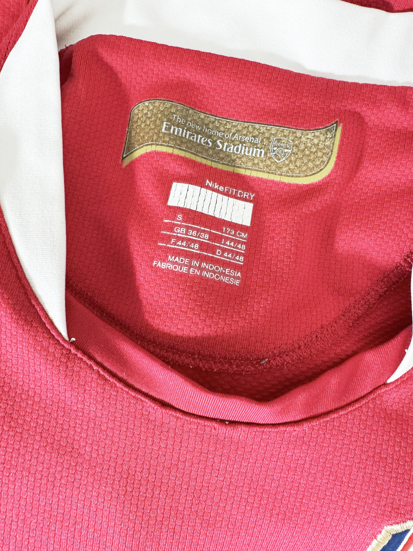 2006-08 Arsenal Home - Size S - Fabregas 4