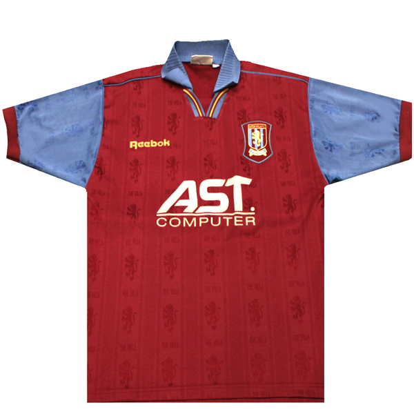 Aston Villa 1995-1996 Home Shirt (Excellent) XL