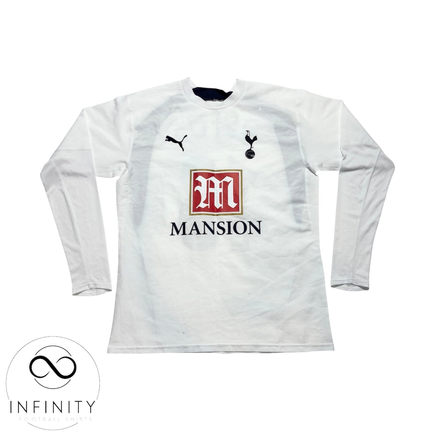 Tottenham Hotspur Home Shirt LS 2006/07 (S) Defoe 18