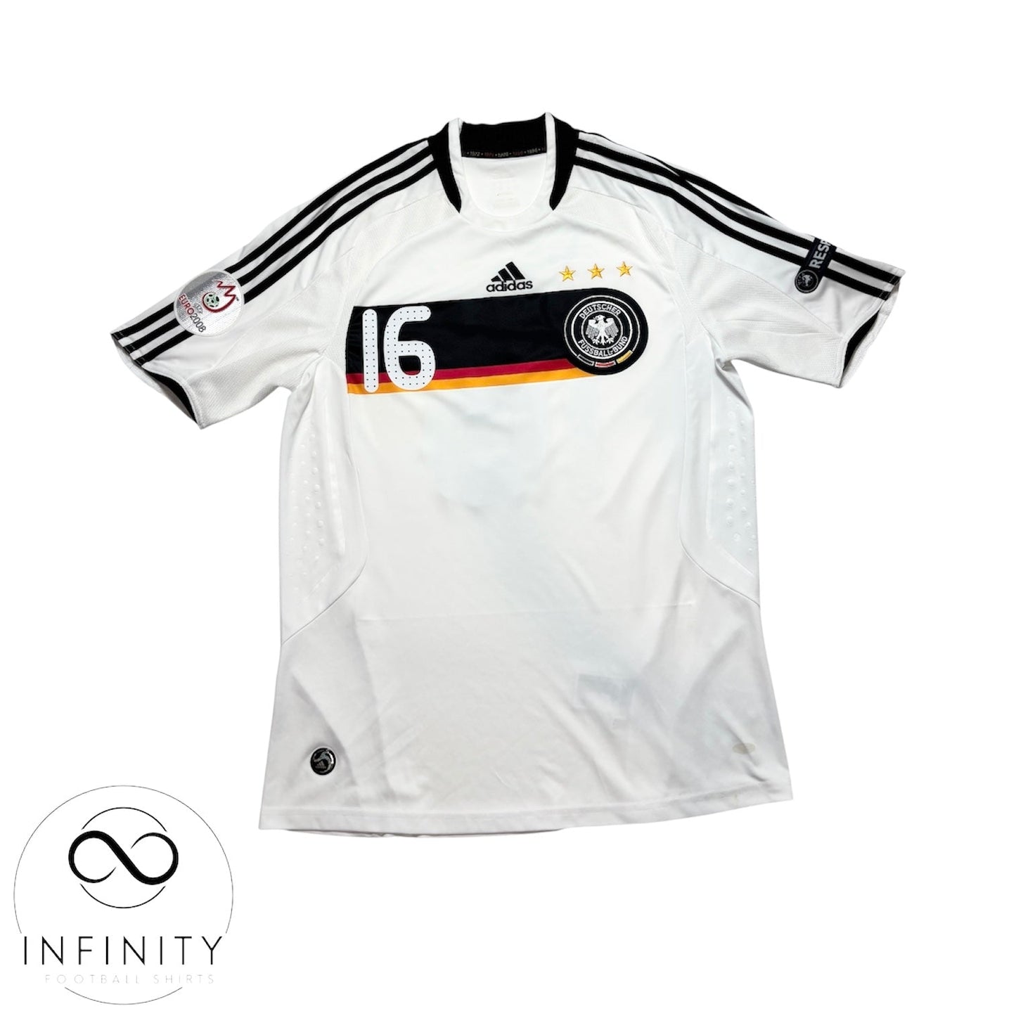 Germany Home Shirt 2008/09 (M) Lahm 16