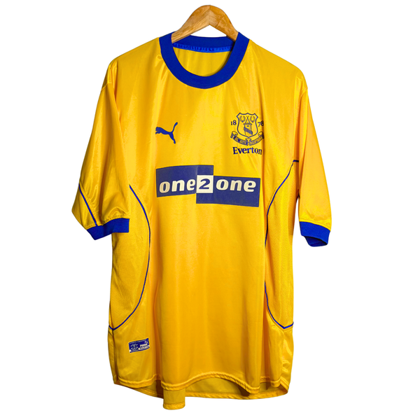 2000-01 Everton Away Shirt - XL