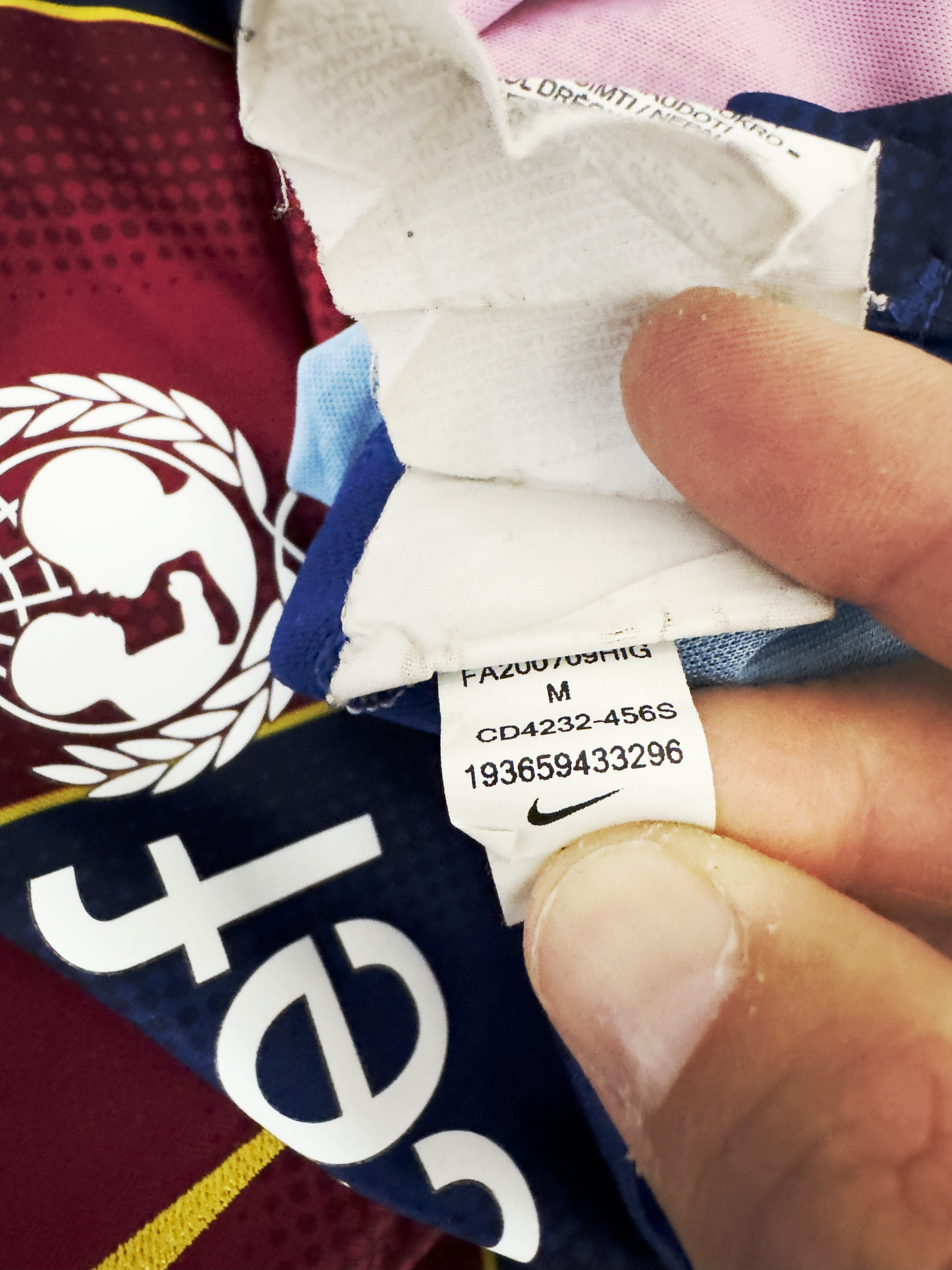 Barcelona 2020-21 Home - Size M (S Fit)