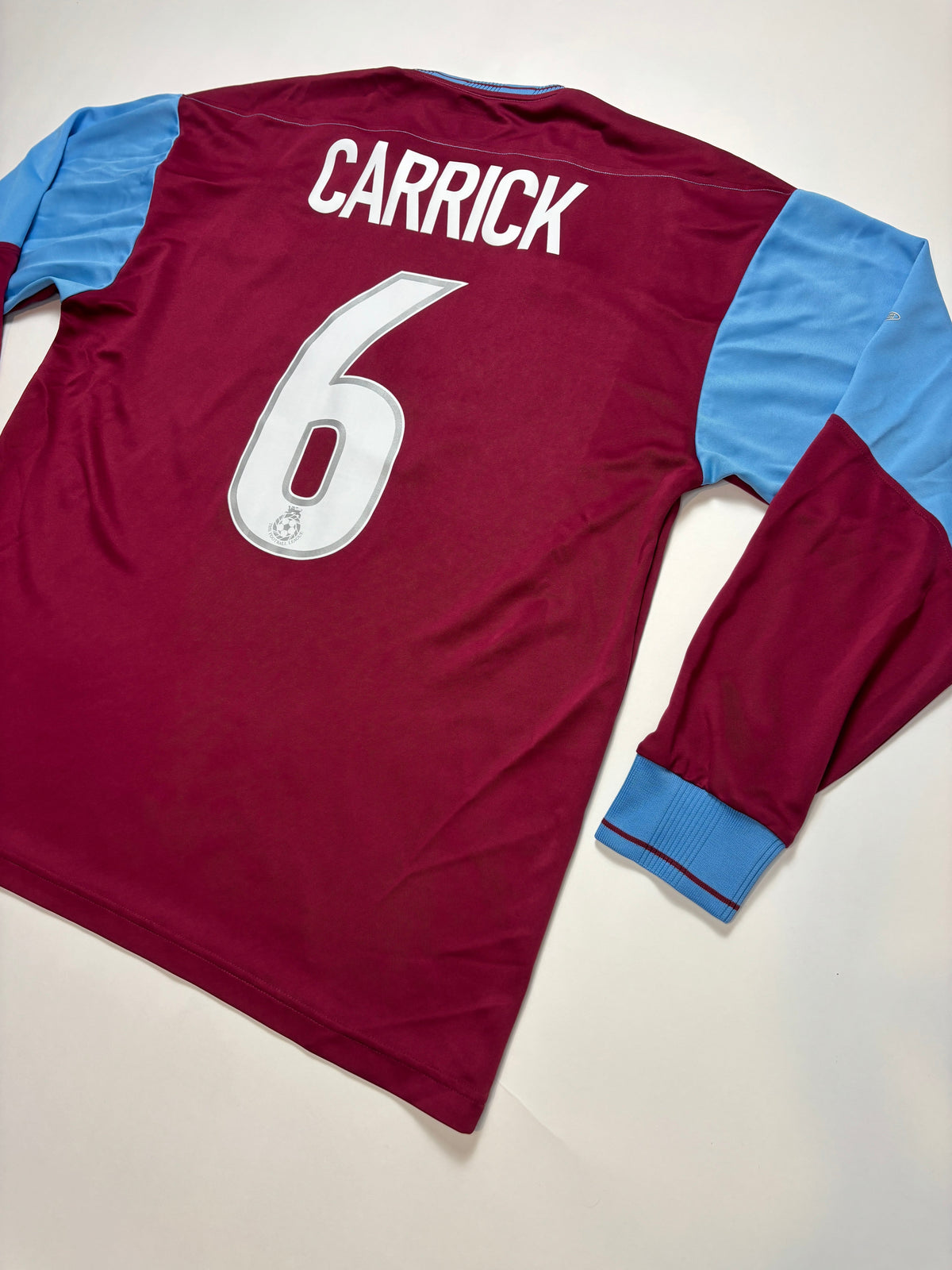 West Ham United Home Shirt LS 2001/03 (L) Carrick 6