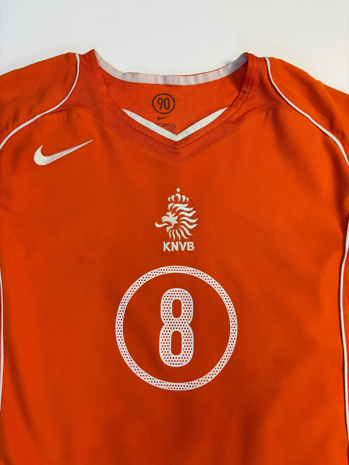 Netherlands Home Shirt 2004/06 (L) Davids 8