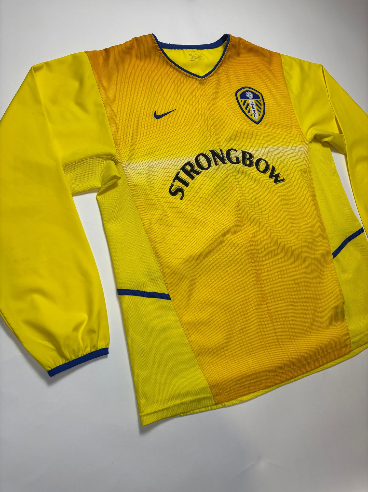 Leeds Away Shirt LS 2002/03 (L) Viduka 9