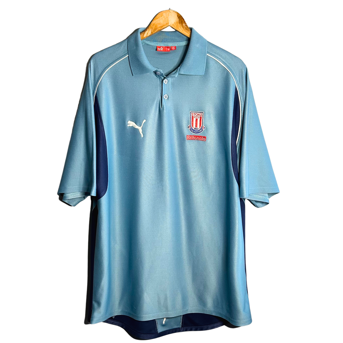 2004-05 Stoke City Polo Shirt - XL