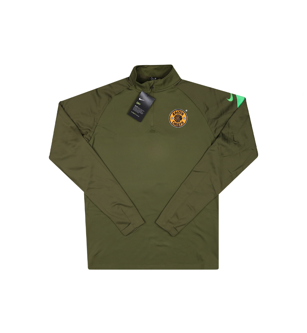KAIZER CHIEFS 2022-23 1/4 ZIP TRAINING TOP - SPONSORLESS M