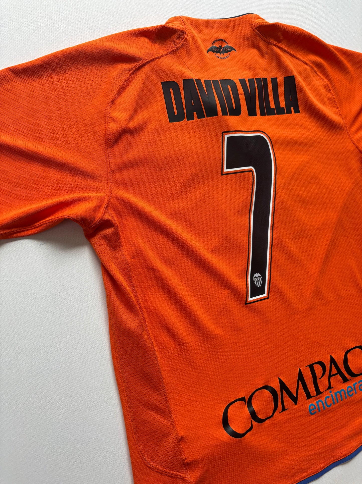 Valencia Away Shirt 2007/08 (M) David Villa 7