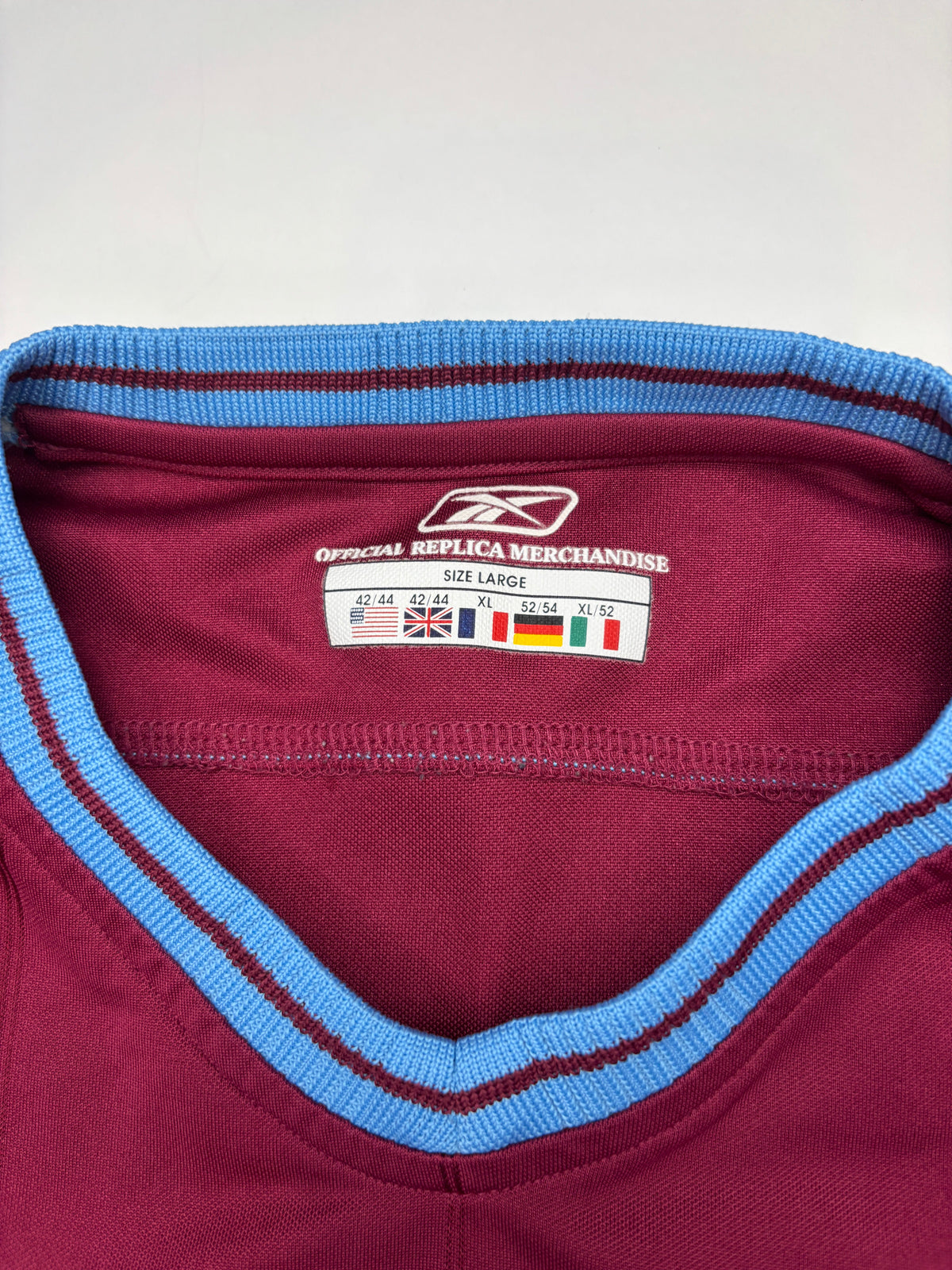 West Ham United Home Shirt LS 2001/03 (L) Carrick 6