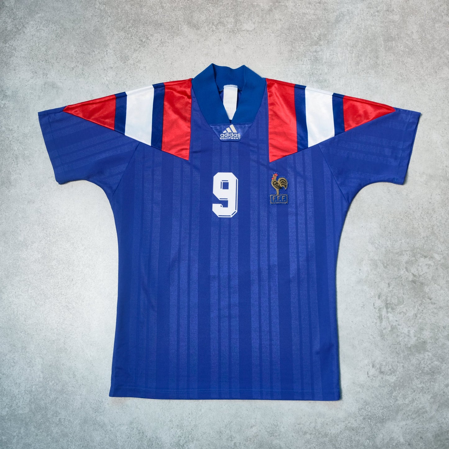 1992/94 France Home Shirt Adidas Papin (S/M)