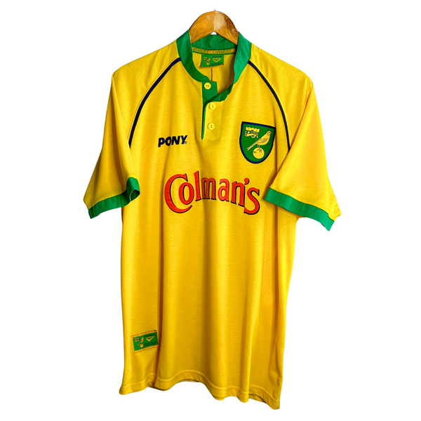 1997-99 Norwich City Home Shirt - XL