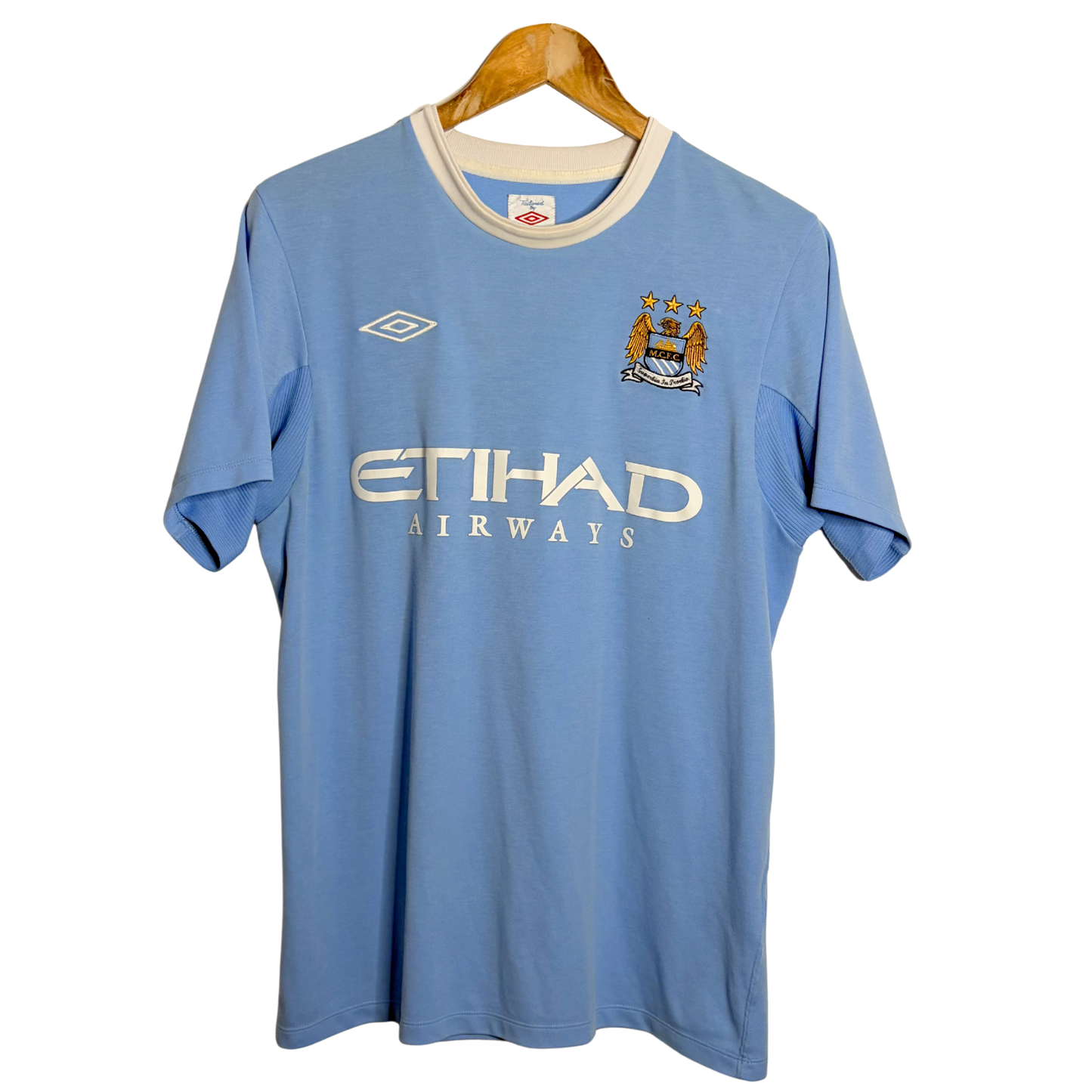 2009-10 Manchester City Home Shirt - L