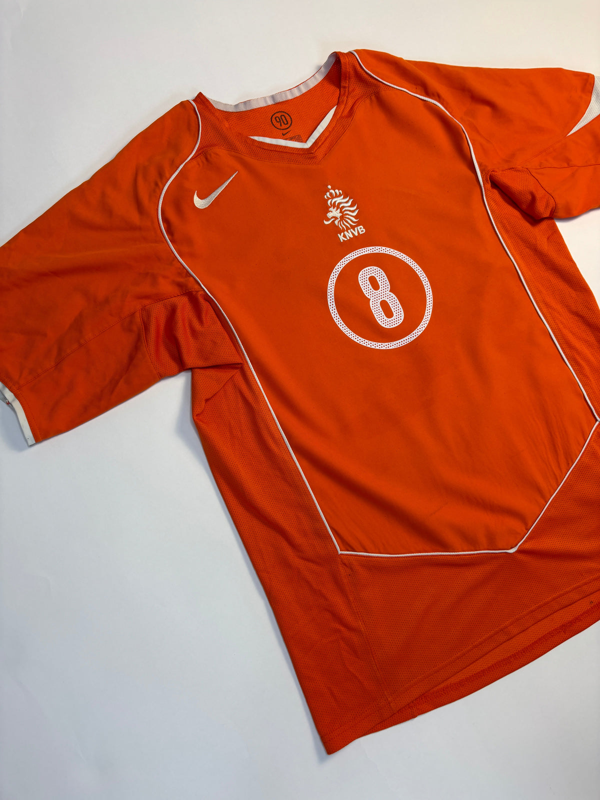 Netherlands Home Shirt 2004/06 (L) Davids 8