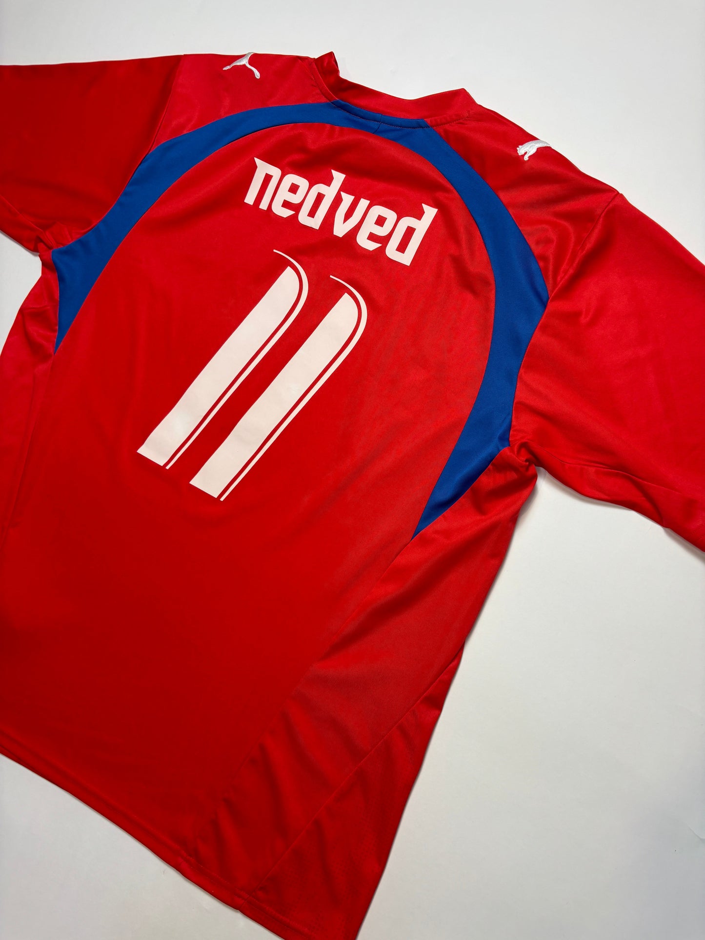 Czech Republic Home Shirt 2006/08 (L) Nedved 11