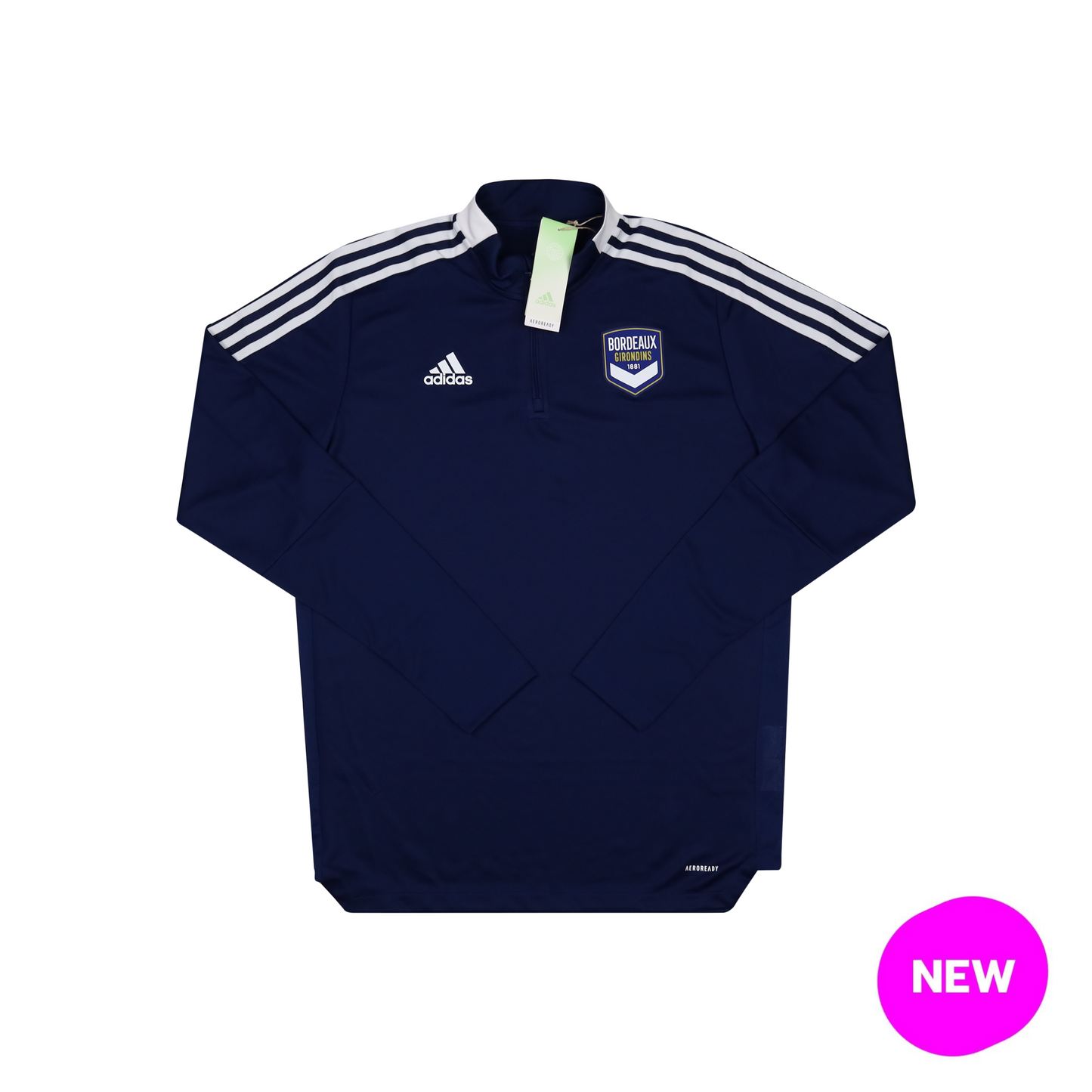 BORDEAUX 2021-22 1/4 ZIP TRAINING TOP