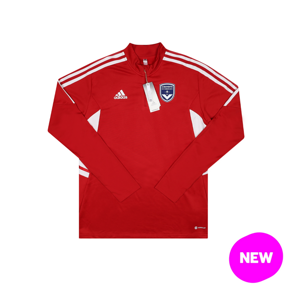 BORDEAUX 2022-23 1/4 ZIP TRAINING TOP - S