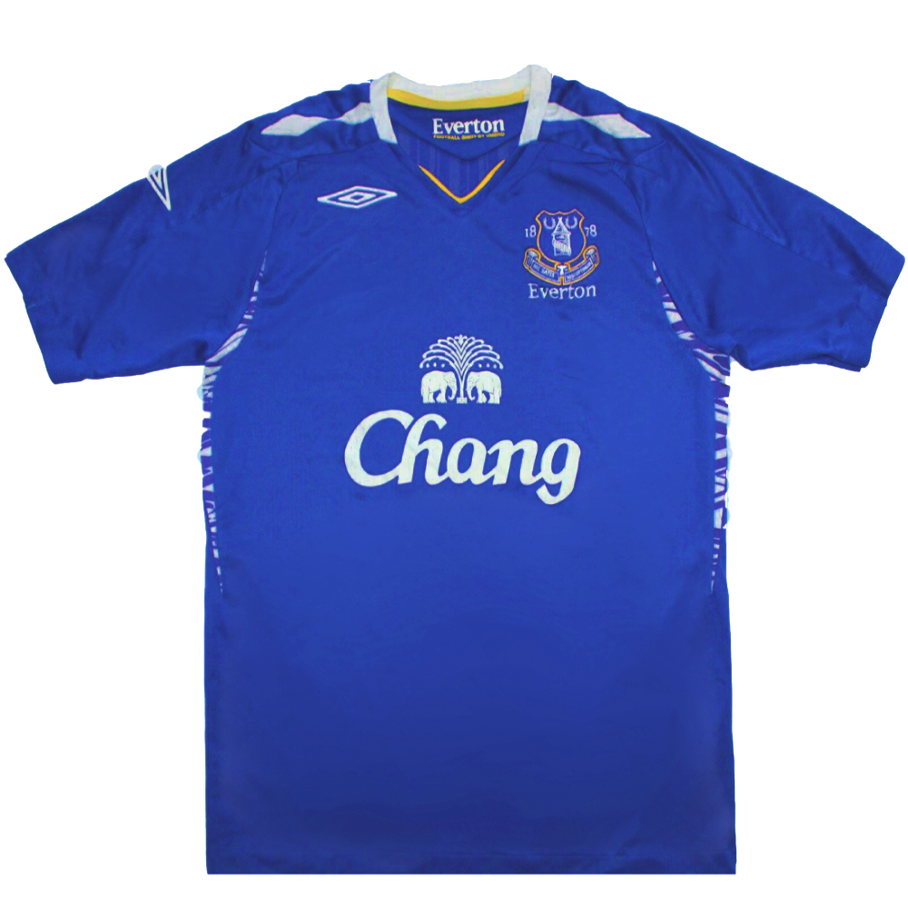 Everton 2007-2008 Home Shirt (Excellent) M