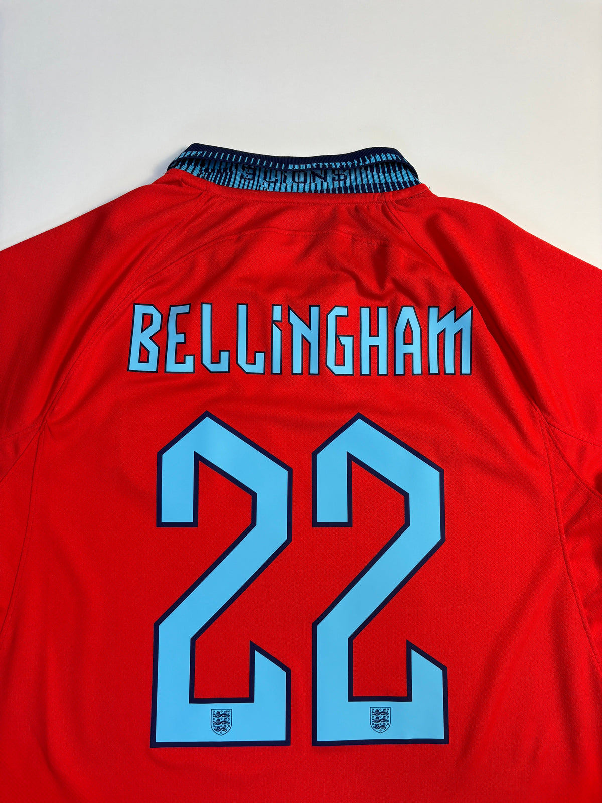 England Away Shirt 2022 (M) Bellingham 22