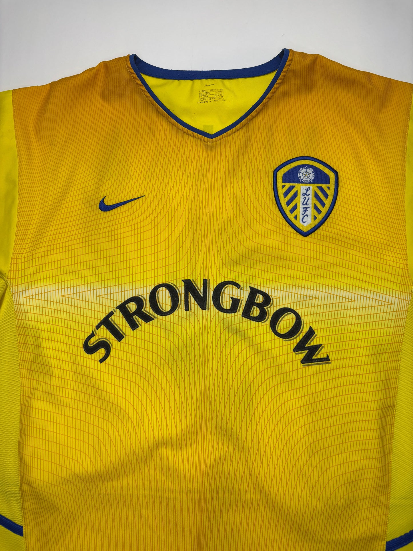 Leeds Away Shirt LS 2002/03 (L) Viduka 9