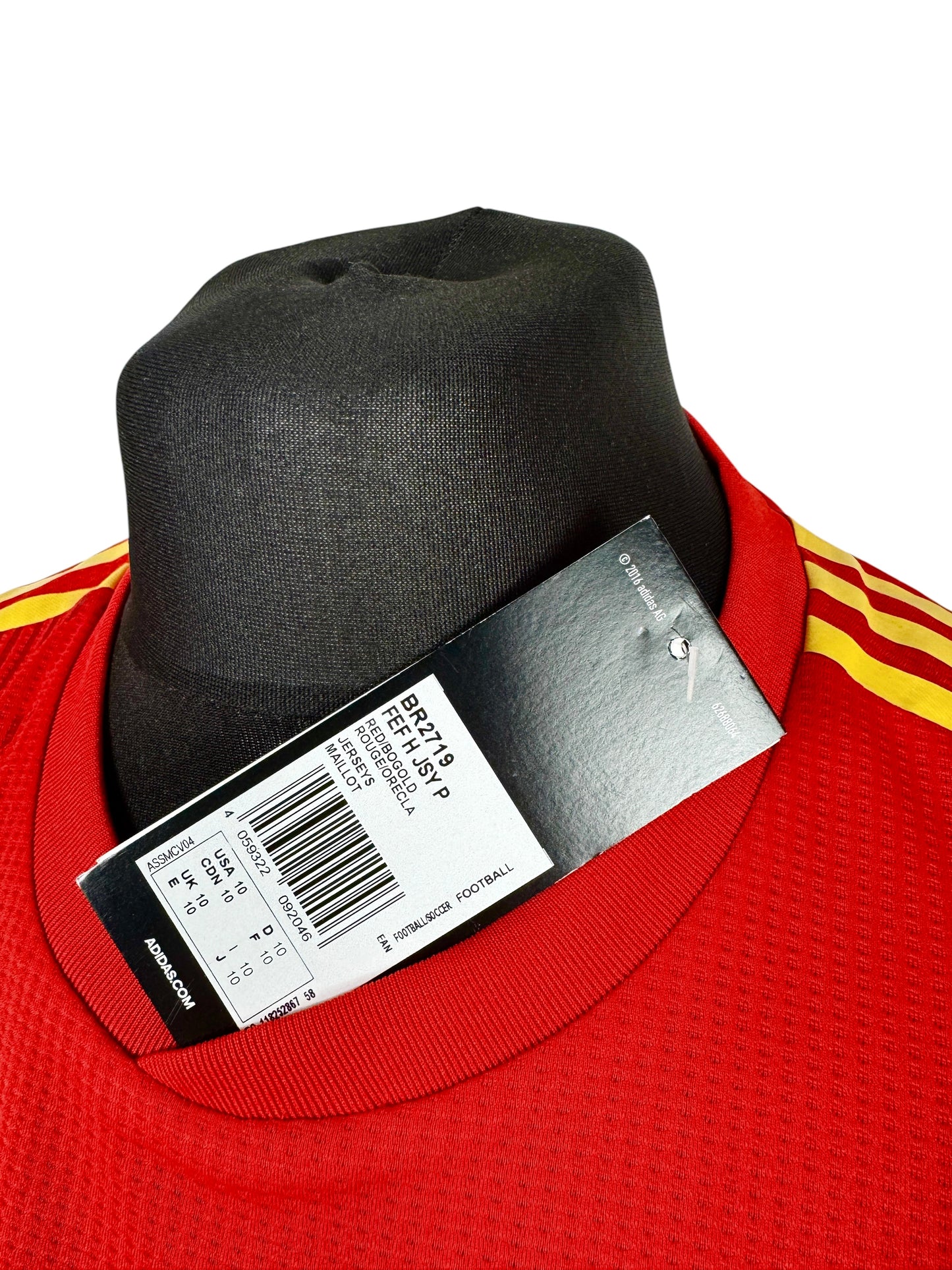 Spain 2018-19 Player Issue Home - Size 10 (L Fit) - BNWT