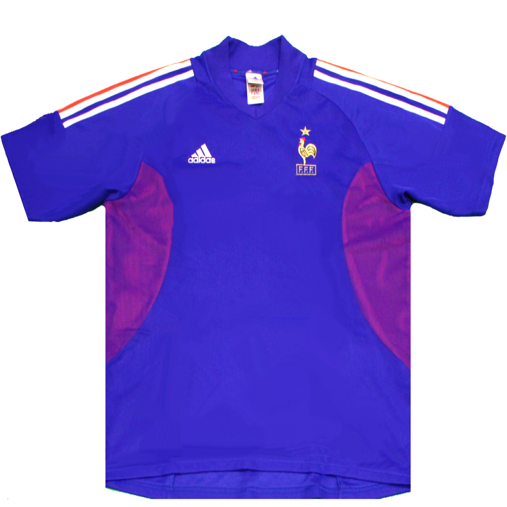 France 2002-2004 Home Shirt (Excellent) M