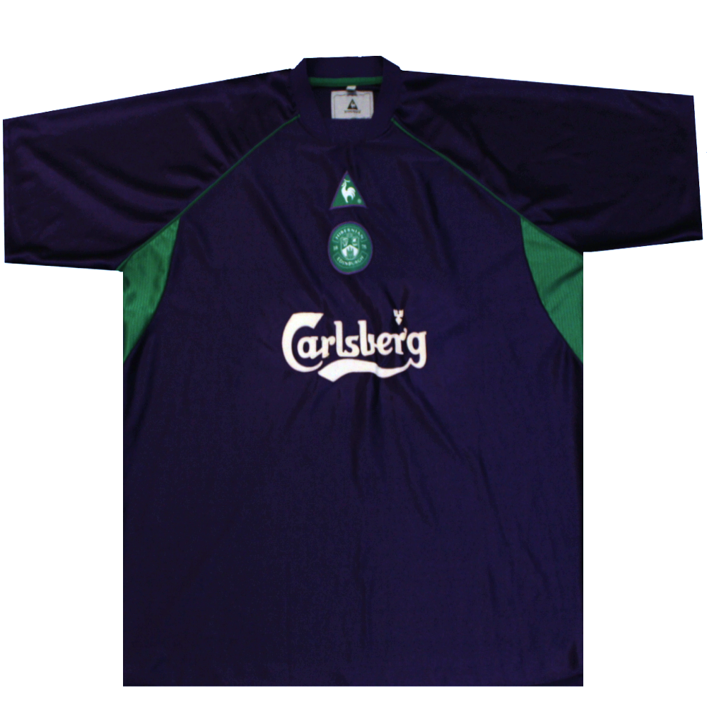Hibernian 2002-2003 Away Shirt (Good) 4XL