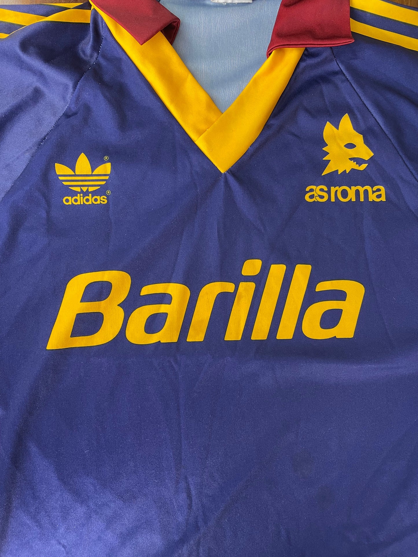 Store Shirt • Roma • 1991 • Adidas • Third • Size M • With Shorts