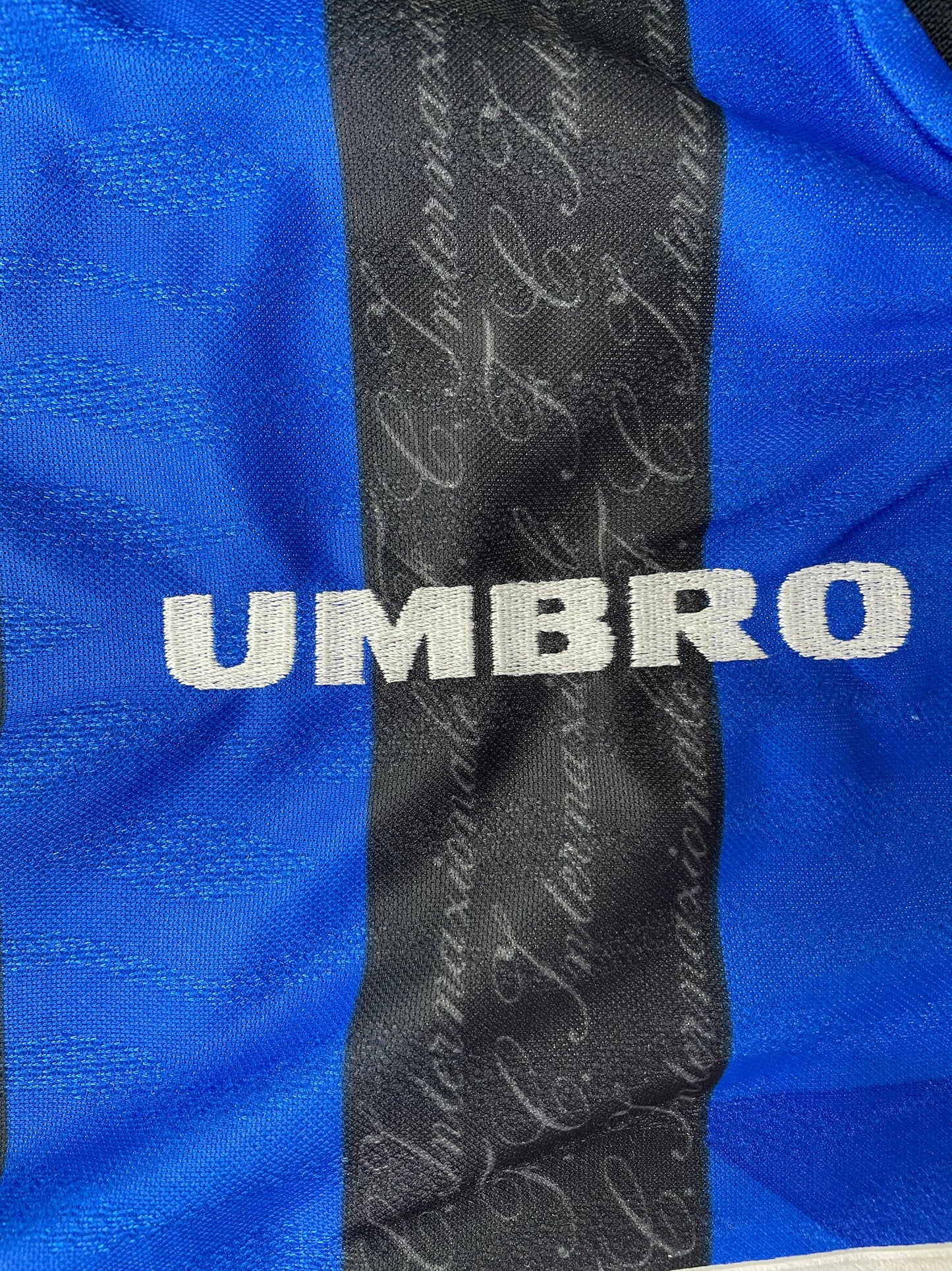 Store Shirt • Inter Milan • 1997 • Umbro • Home • Ronaldo • Size L
