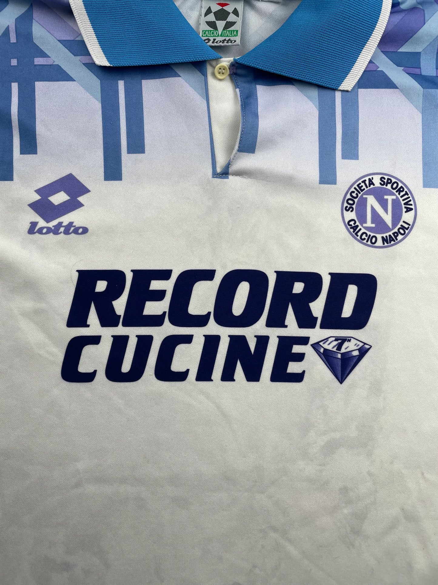 Store Shirt • Napoli • 1994 • Lotto • Away • Size M 