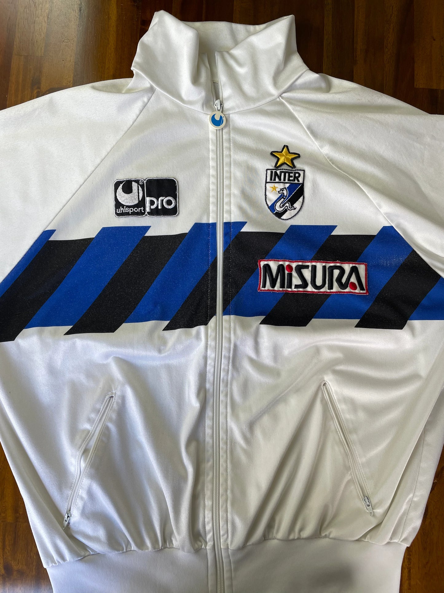 Player Issue Training • Inter • 1988 • Uhlsport Tracksuit • Size L