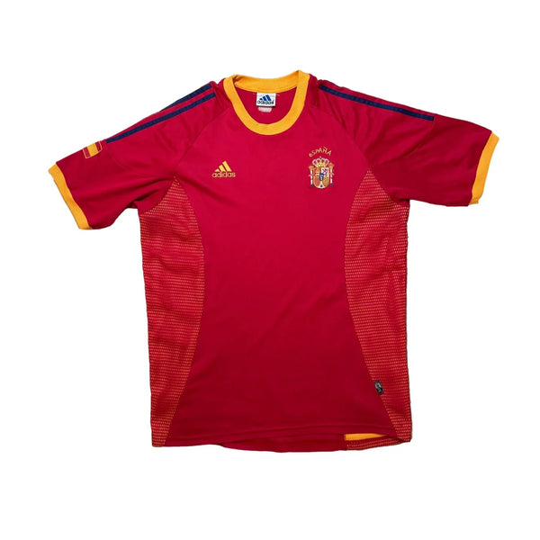 Spain Home Shirt 2002 - 2004 (L)
