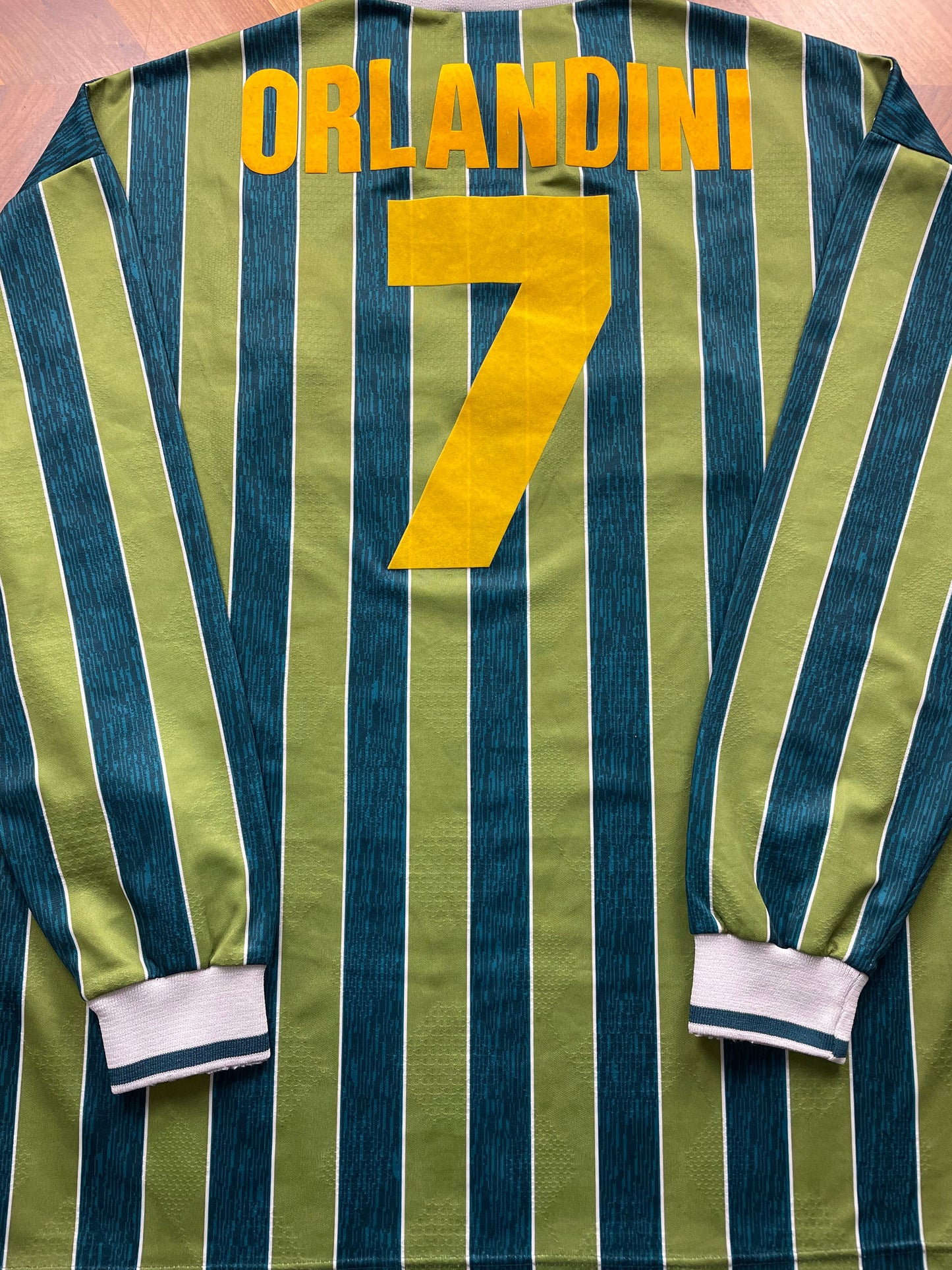 Match Shirt • Club • Inter • 1995 • Umbro • Third • #7 • Pierluigi Orlandini • Match Prepared