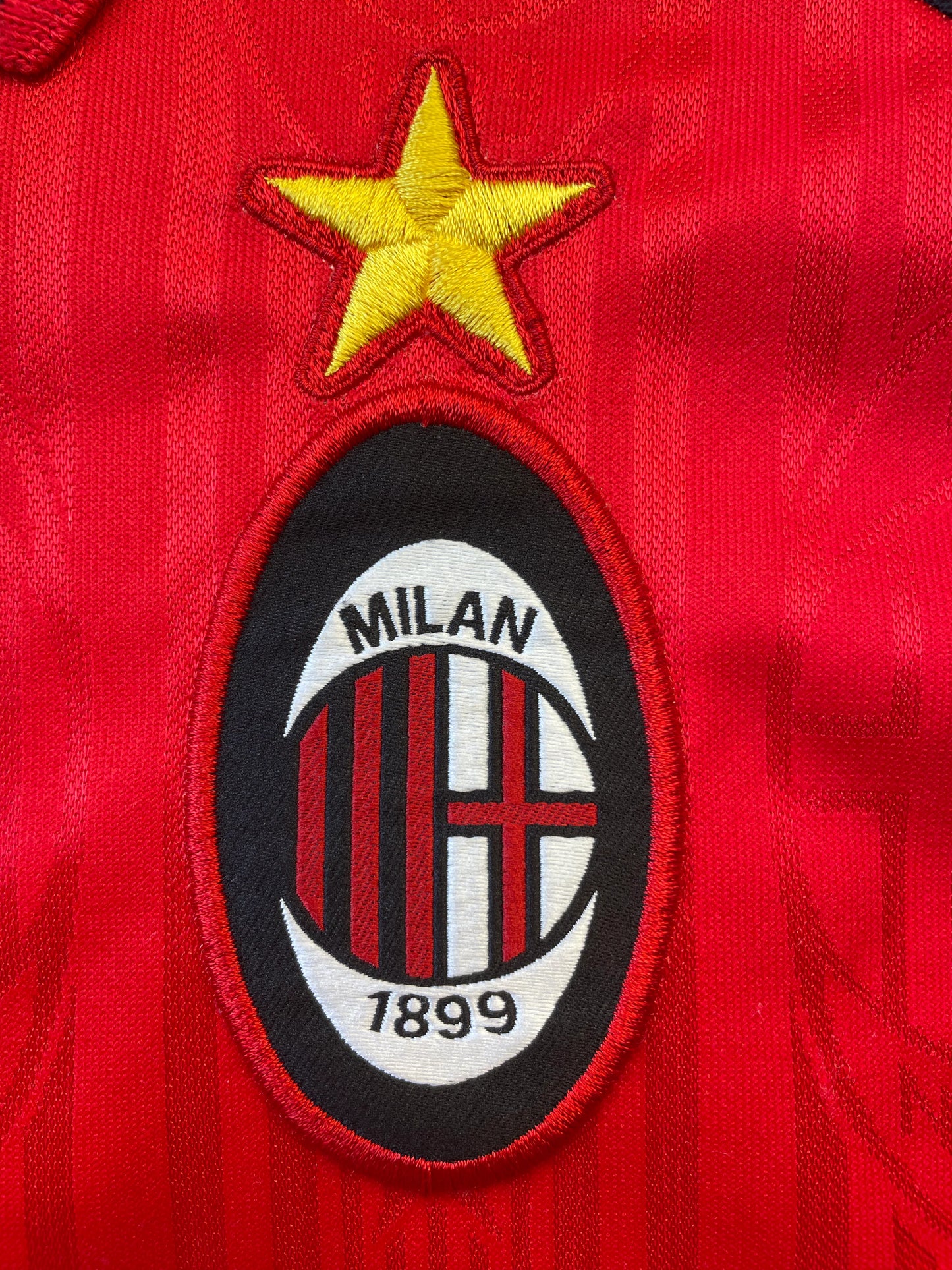 Match Shirt • Club • AC Milan • 1997 • Lotto • Special Kit • #13 • Ibrahim Ba • Match Worn vs Atletico Minero