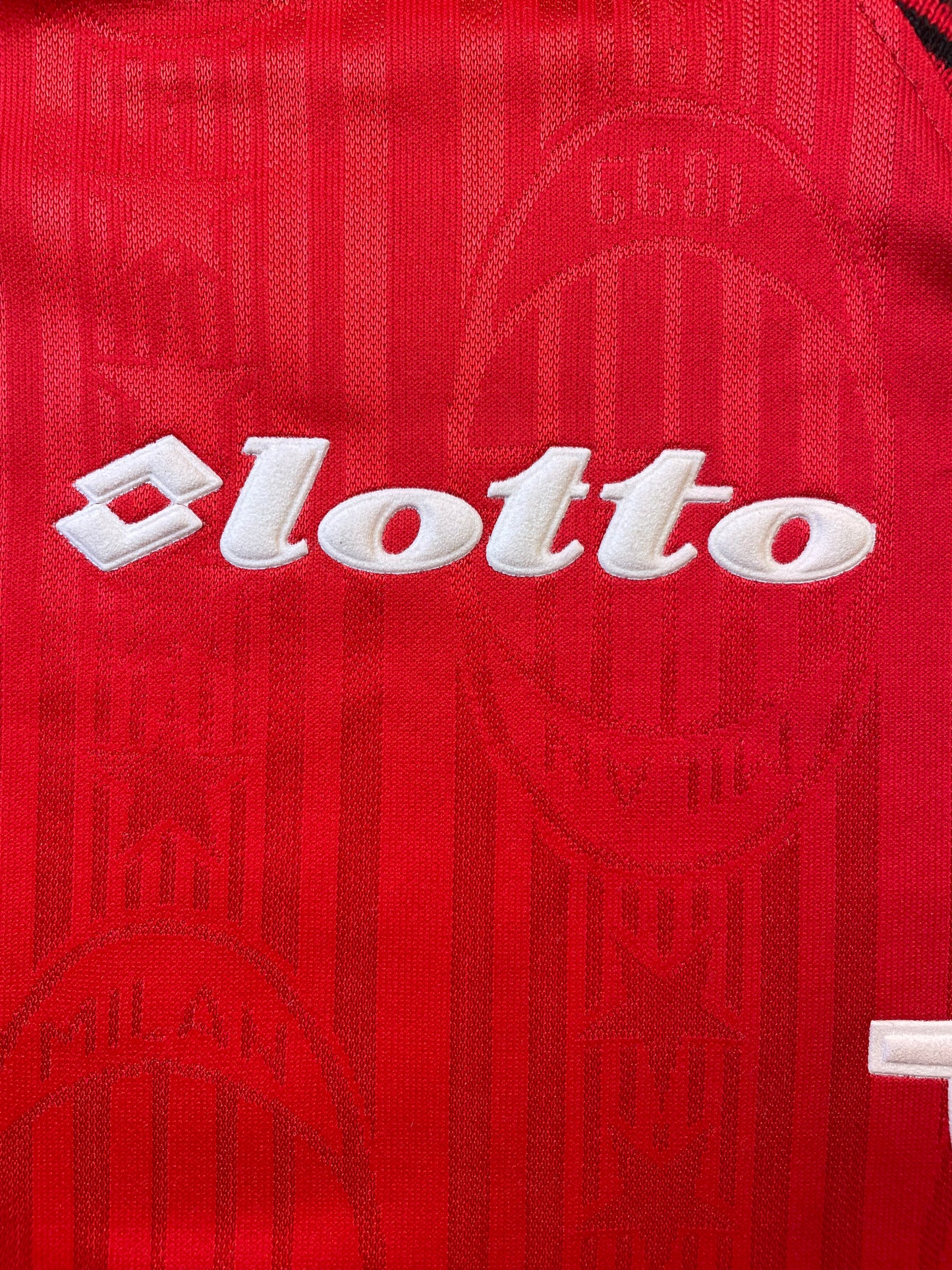 Match Shirt • Club • AC Milan • 1997 • Lotto • Special Kit • #13 • Ibrahim Ba • Match Worn vs Atletico Minero