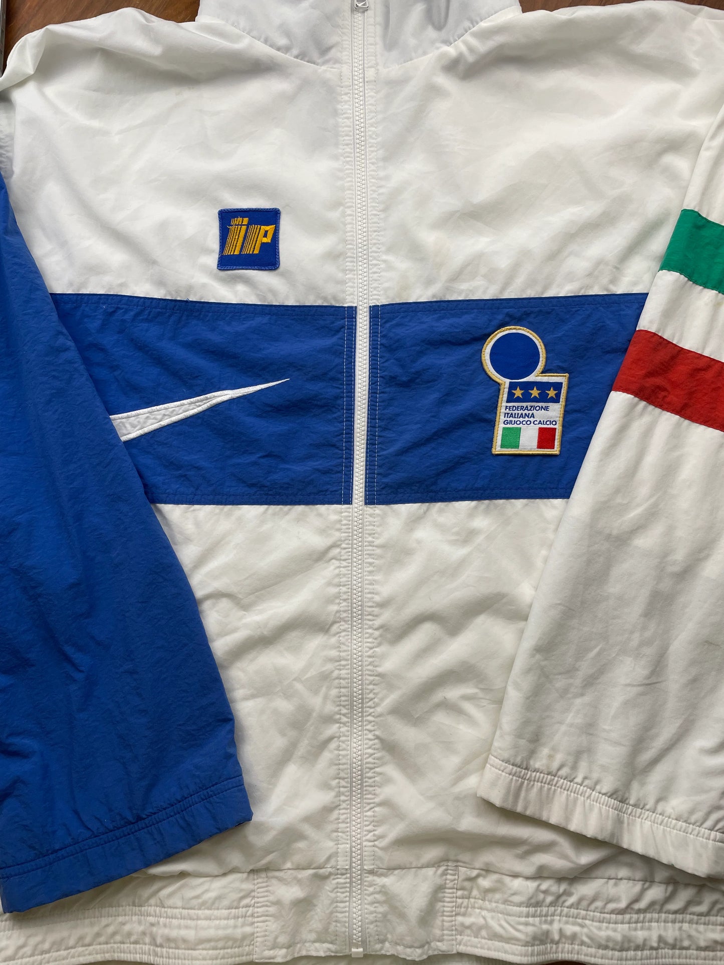 Player Issue Training • Italia • 1996 • Nike Presentation Jacket • Size XL