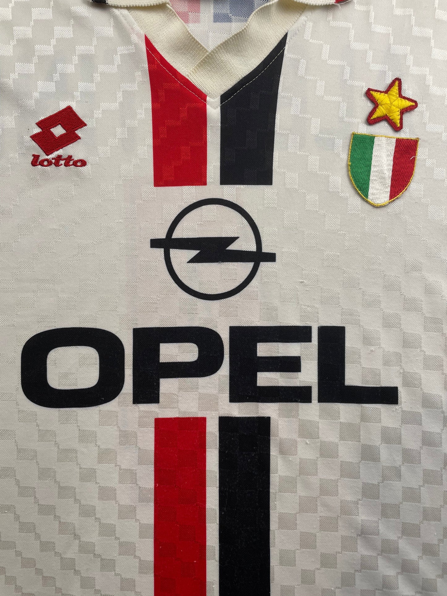 Store Shirt • AC Milan • 1996 • Lotto • Away • #4 • Demetrio Albertini • Size M • Player Spec
