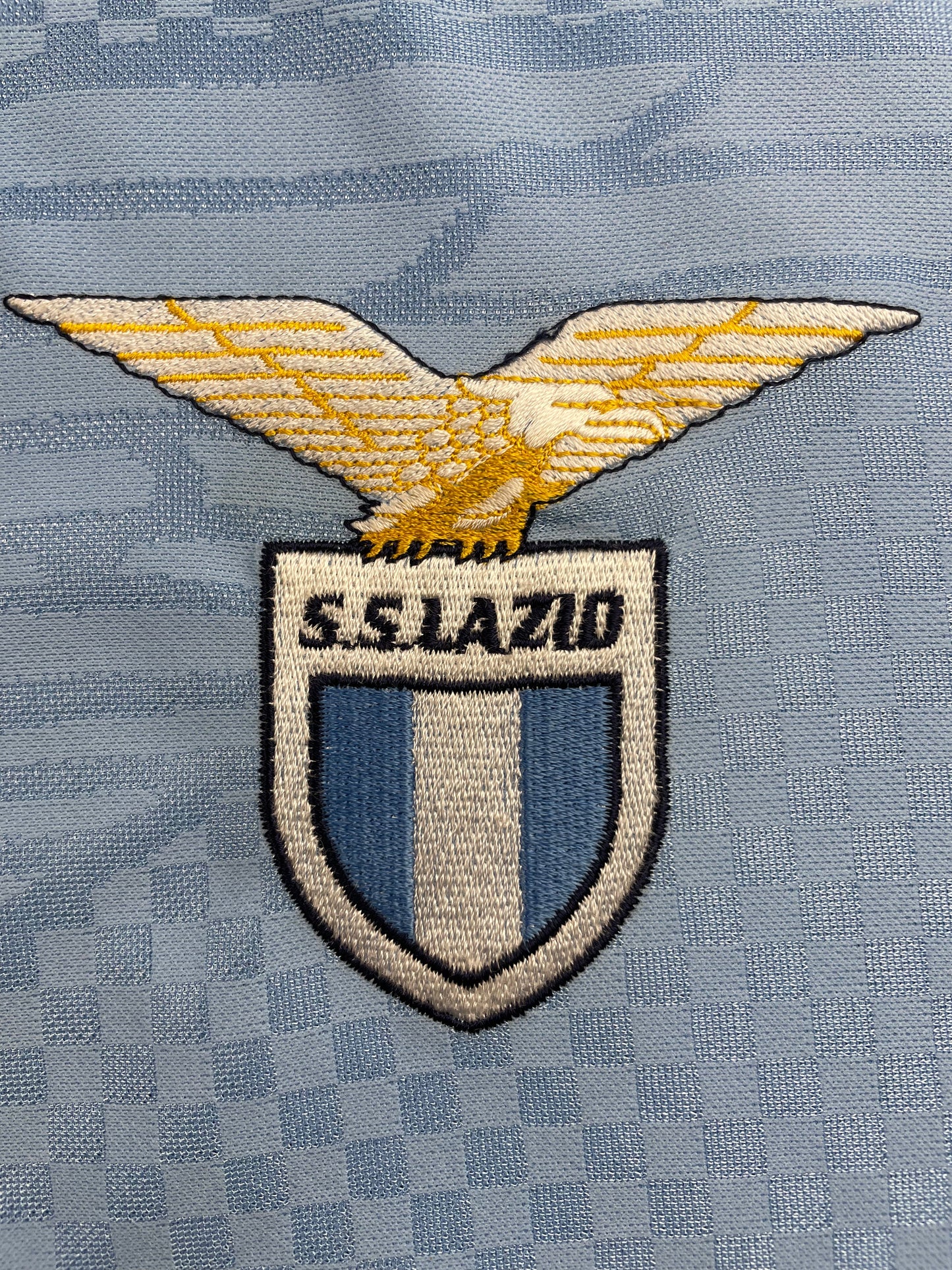 Match Shirt • Club • Lazio • 1996 • Umbro • Home • #18 • Pavel Nedved • Match Worn • Unwashed