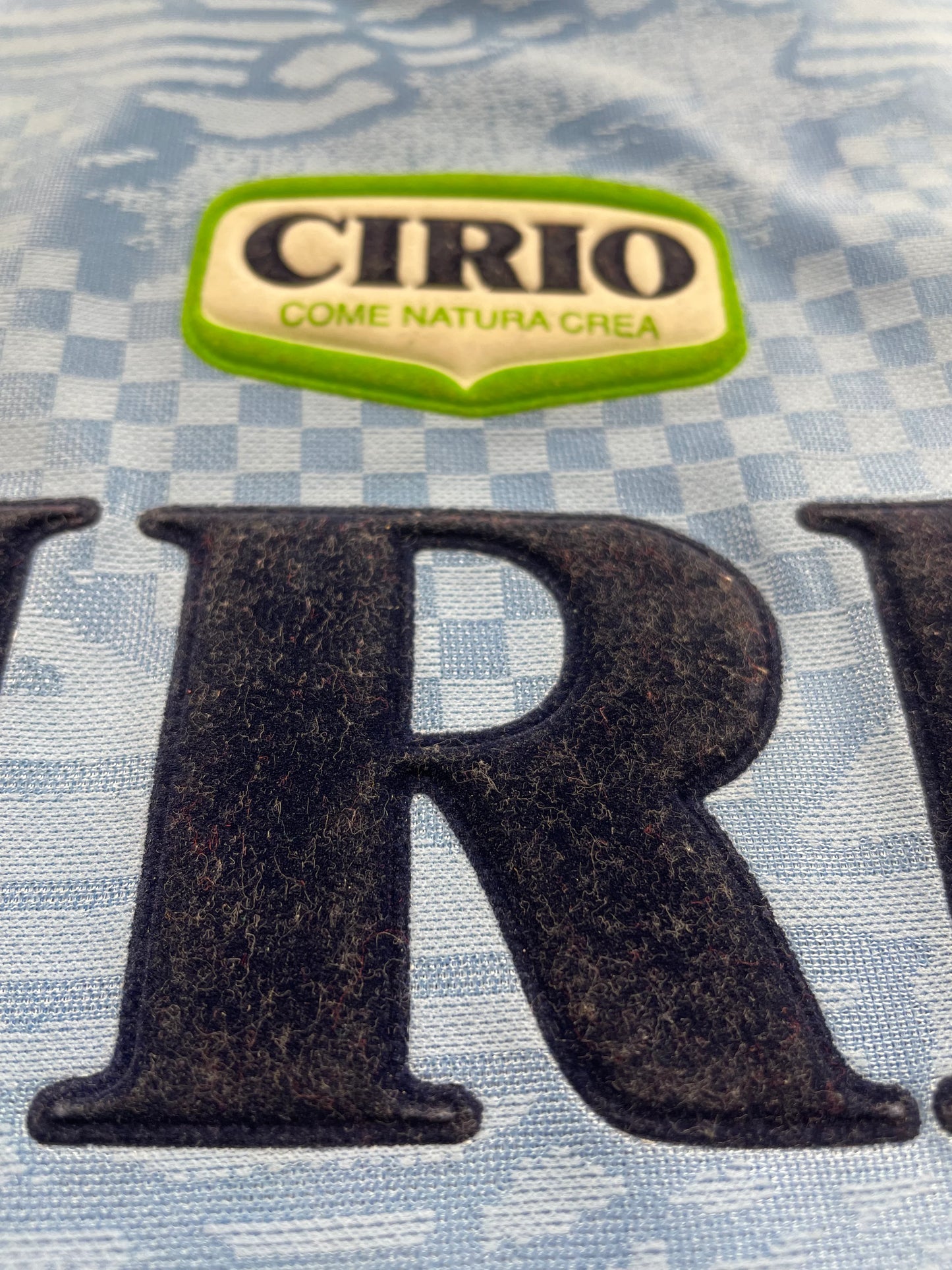 Match Shirt • Club • Lazio • 1996 • Umbro • Home • #18 • Pavel Nedved • Match Worn • Unwashed