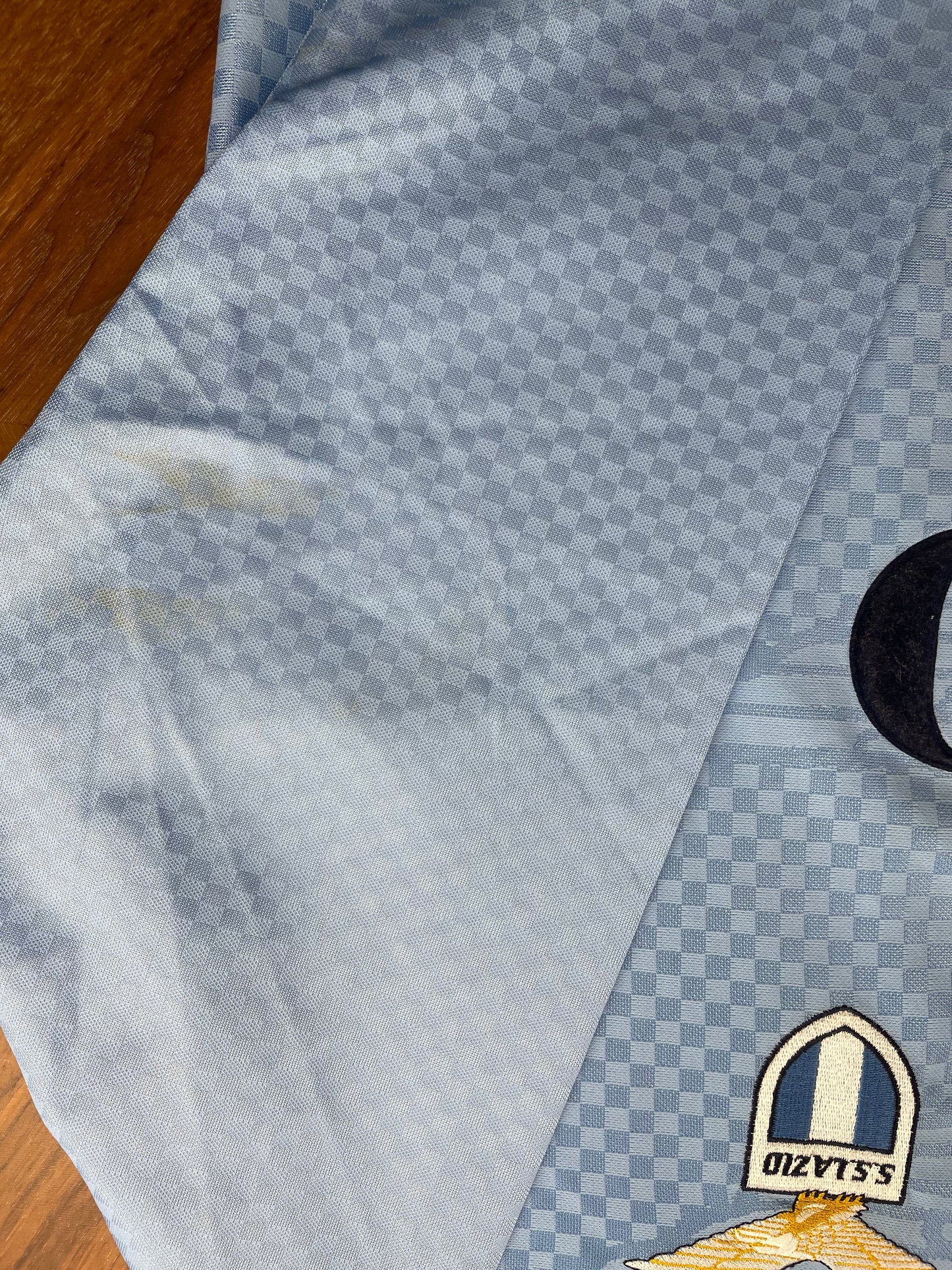 Match Shirt • Club • Lazio • 1996 • Umbro • Home • #18 • Pavel Nedved • Match Worn • Unwashed