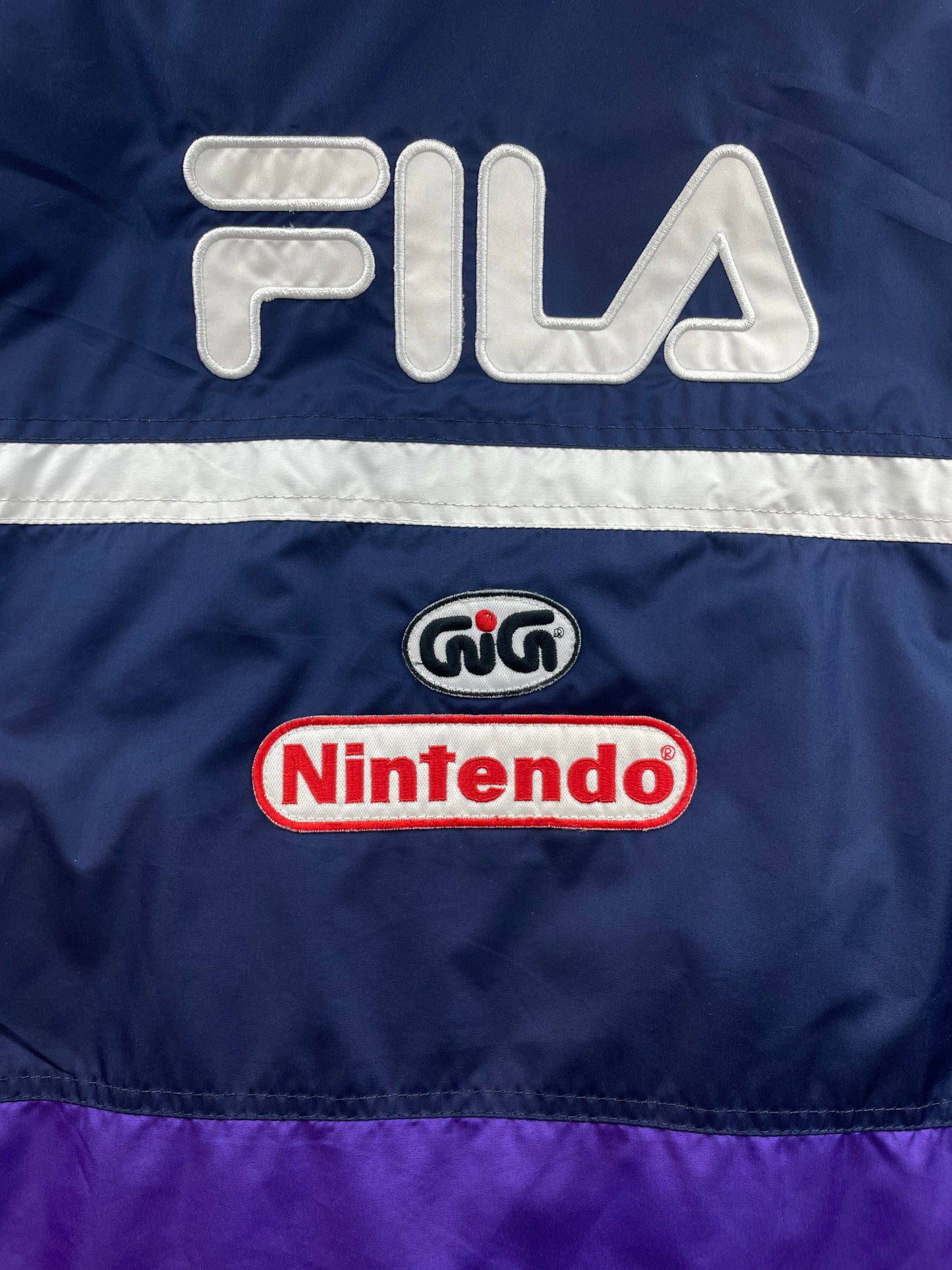 Player Issue Training • Fiorentina • 1997 • Fila • Bench Coat Jacket • Size M