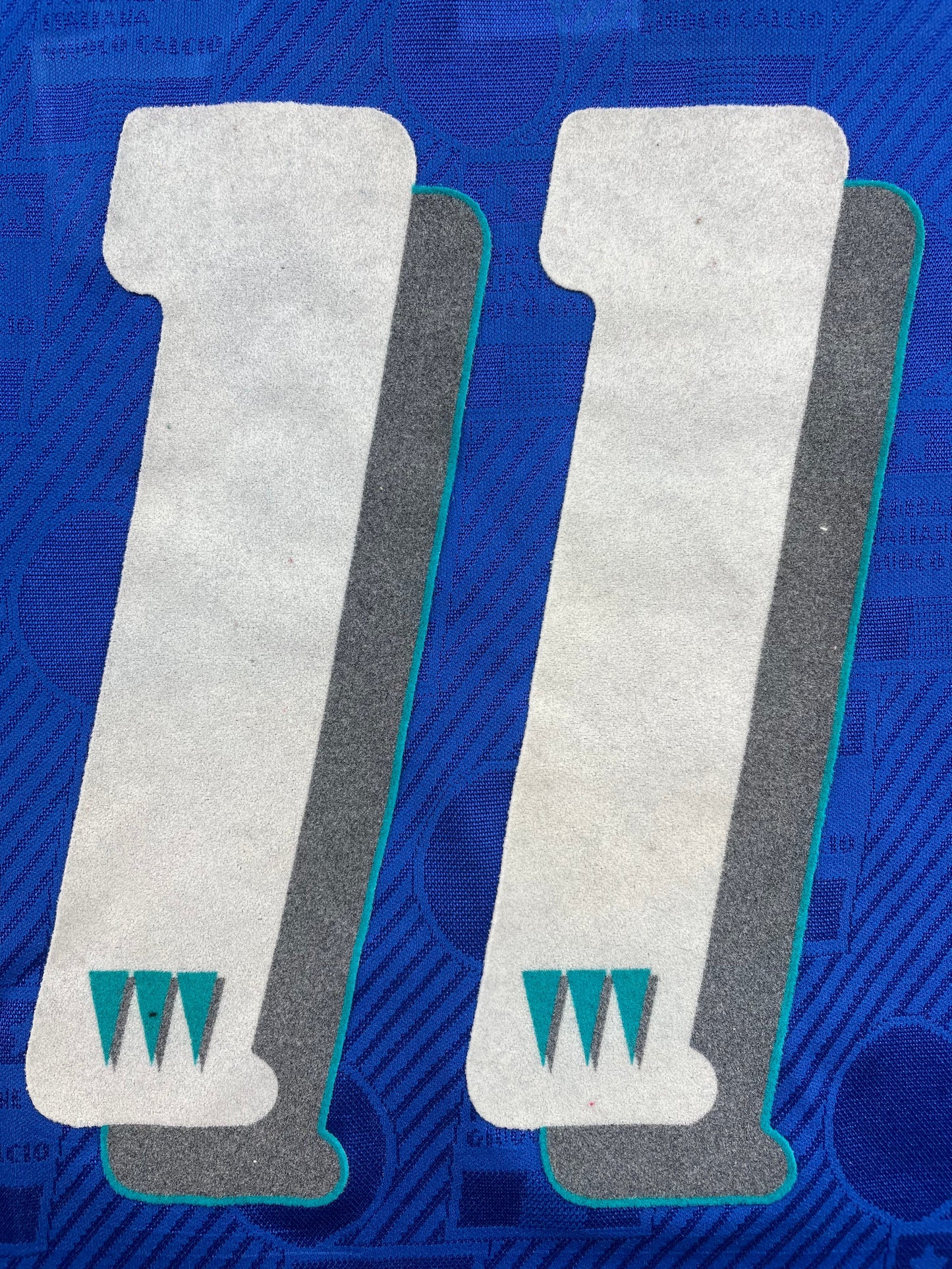 Match Shirt • National • Italia • 1994 • Diadora • Home • #11 • Giuseppe Signori • vs Estonia • Euro 96 Qualifiers
