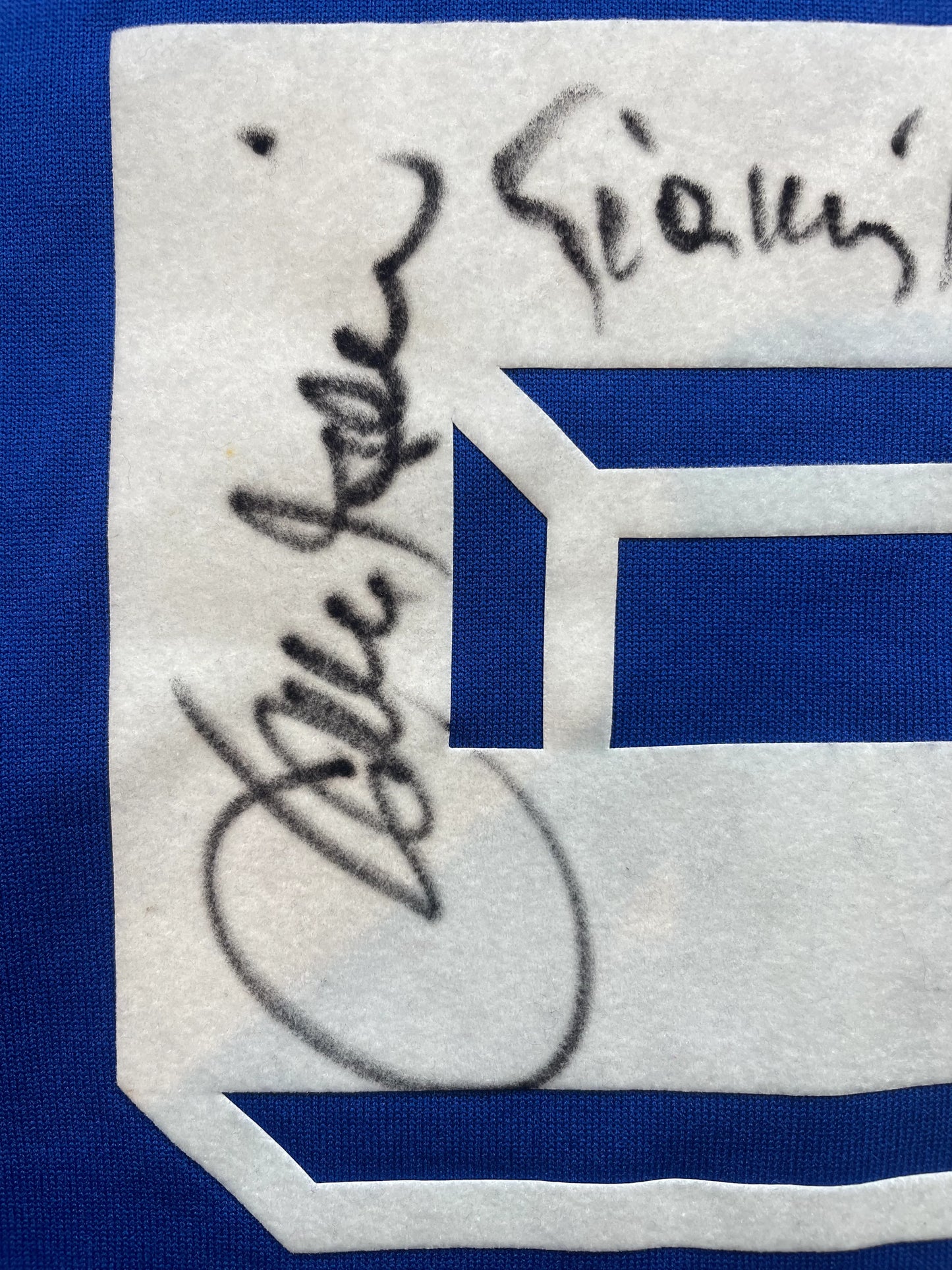 Match Shirt • National • Italia • 1993 • Diadora • Home • #5 • Alessandro Costacurta • vs Malta • WC 94 Qualifiers • Signed by Baresi & Rivera