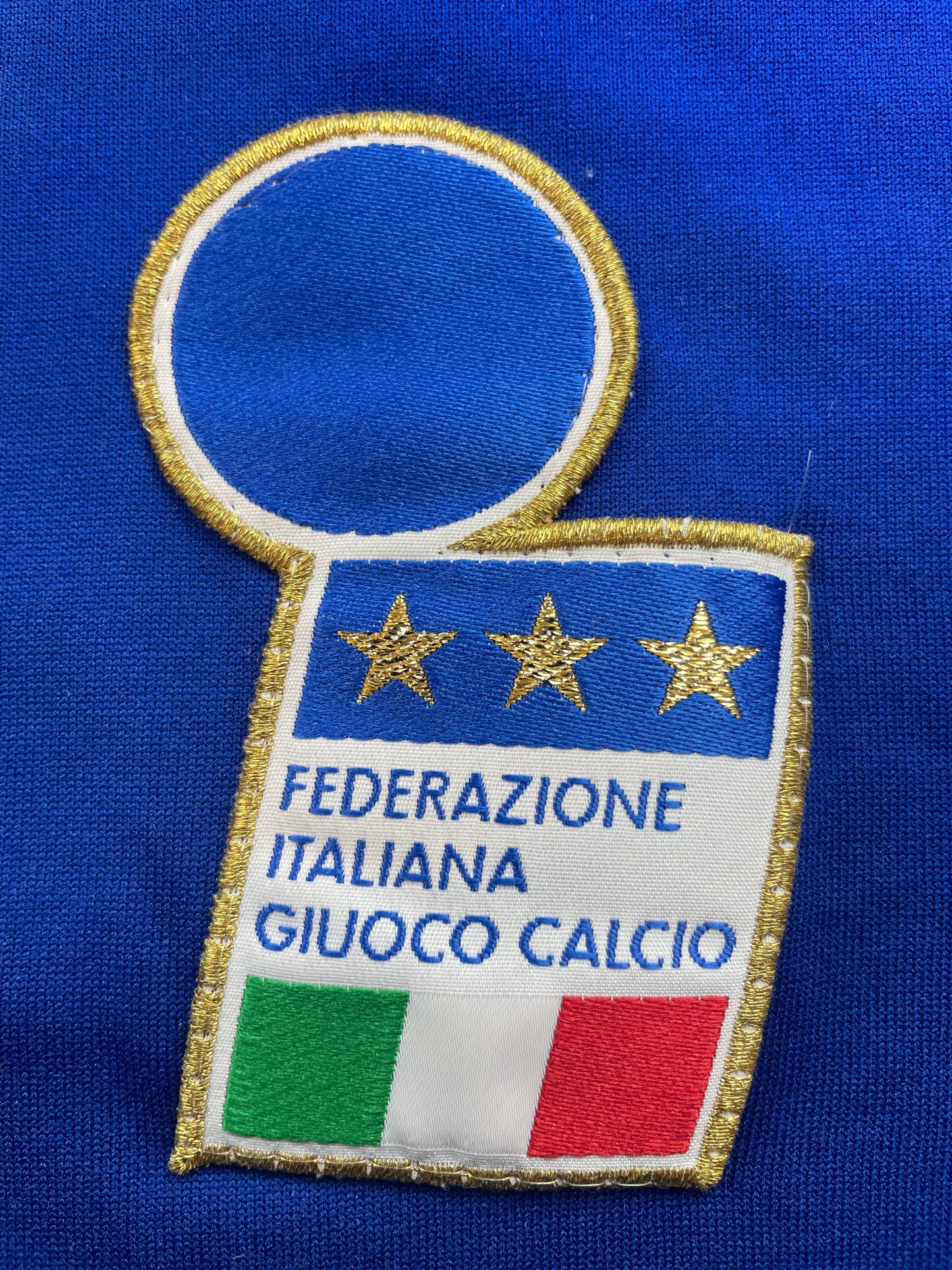 Match Shirt • National • Italia • 1993 • Diadora • Home • #5 • Alessandro Costacurta • vs Malta • WC 94 Qualifiers • Signed by Baresi & Rivera