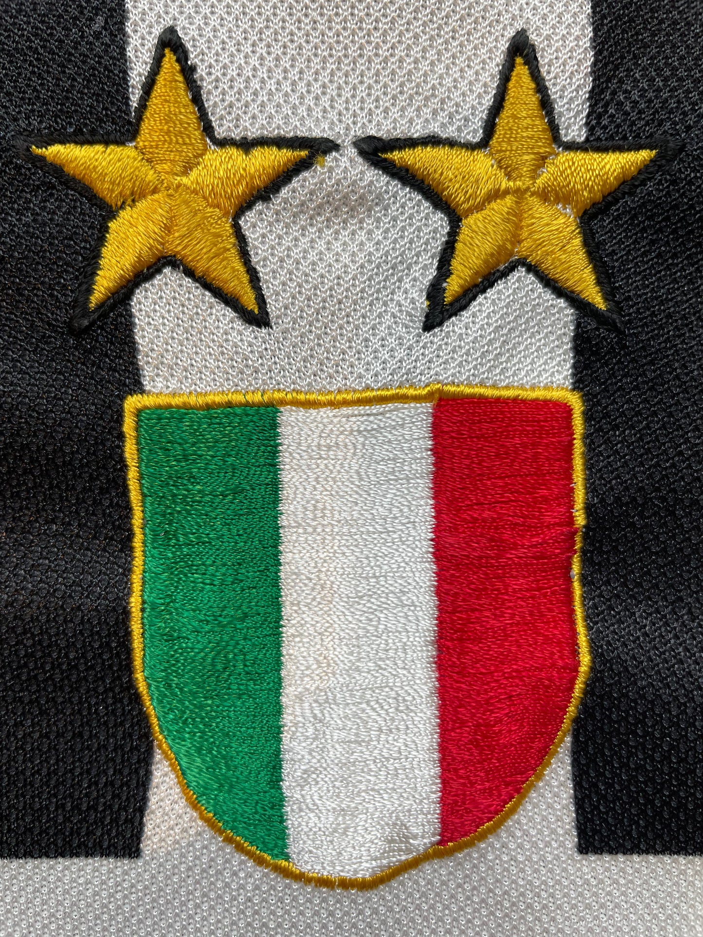Match Shirt • Club • Juventus • 1995 • Kappa • Home • #23 • Juan Pablo Sorín • Match Worn