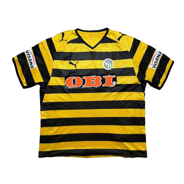 Young Boys Home Shirt 2009 - 2010 (XL) Haberli 15 Match issue and signed