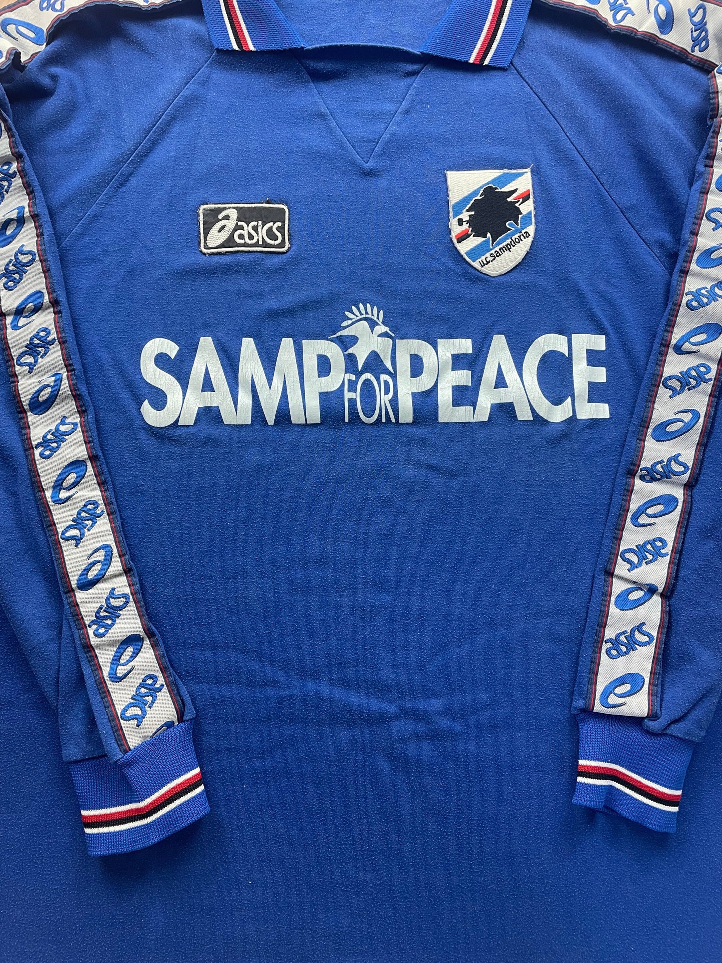 Player Issue Training • Sampdoria • 1995 • Asics Training Top • Size M