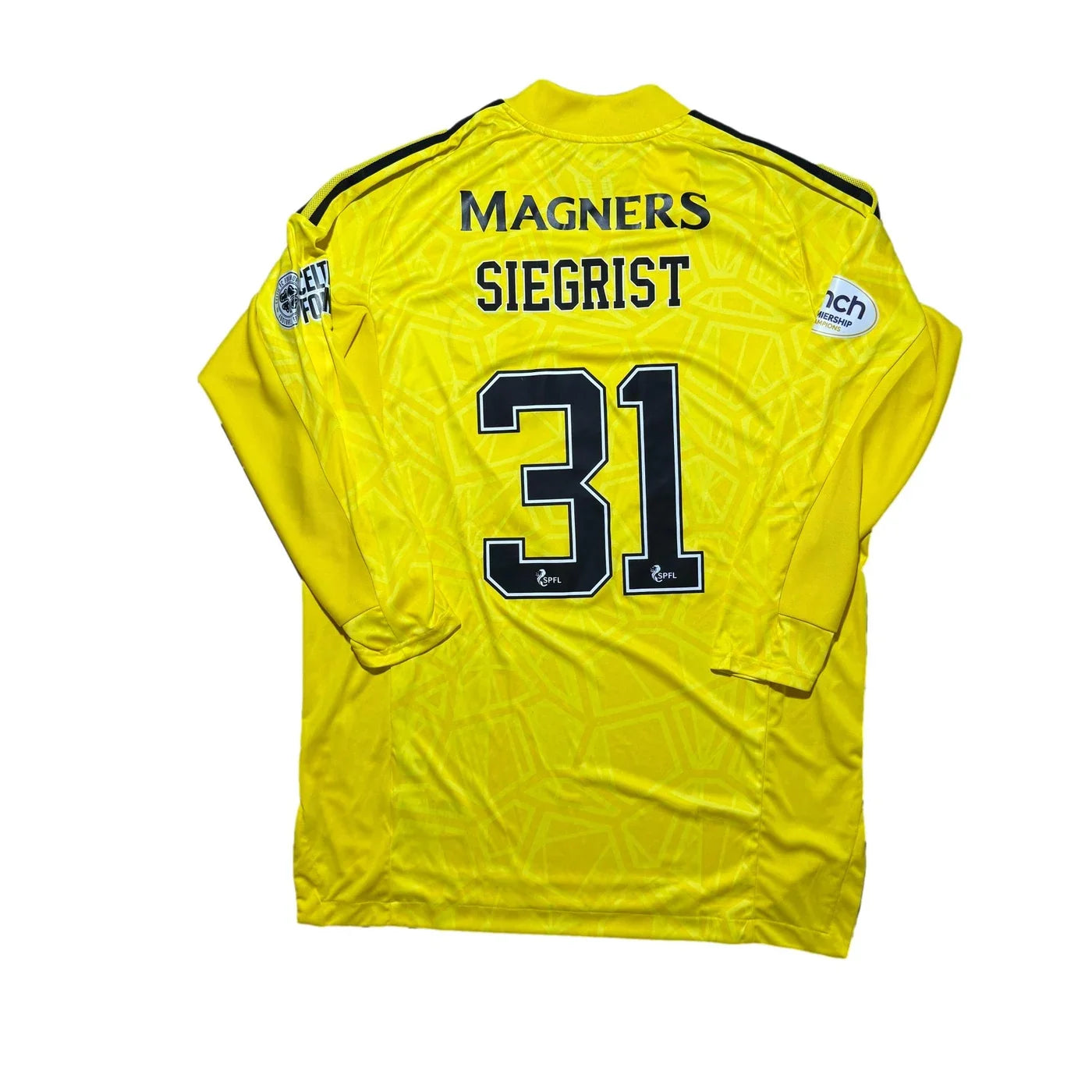 Celtic GK Shirt 2022 - 2023 (L) Siegrist 31 Matchworn/ Issue